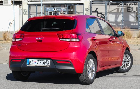 Kia Rio 1.2 MPi, 62kW (2021) / AJ NA SPLÁTKY / PROTIÚČET / 2021 červená
