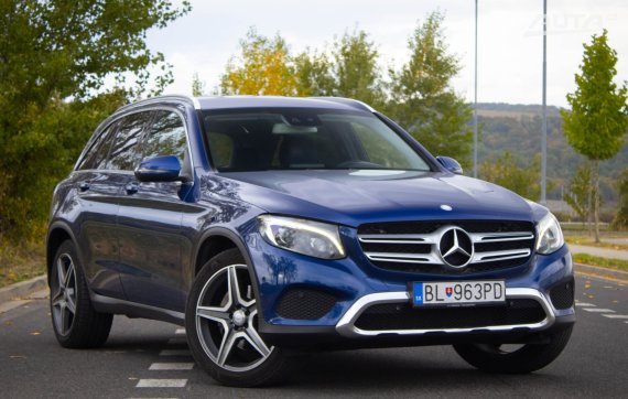 Mercedes-Benz GLC SUV 250d 4MATIC 2017 modrá