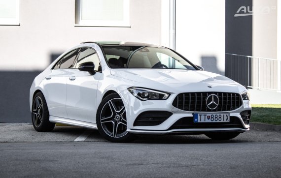 Mercedes-Benz CLA Kupé 180 2020 AT/7 100kW / AJ NA SPLÁTKY / PROTIÚČET 2020 bílá