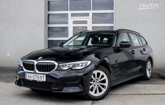 BMW Rad 3 Touring G21 318d mHEV Advantage / 110kW / A8 / ZÁRUKA / AJ NA SPLÁTKY / PROTIÚČET 2020 - hlavní pohled