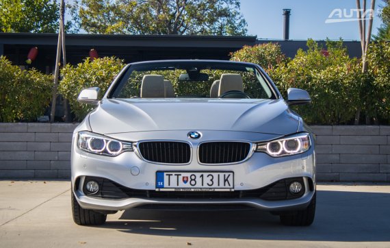 BMW Rad 4 Cabrio 435i A/T, 225kW, A8, 2d. / AJ NA SPLÁTKY / PROTIÚČET / 2015 stříbrná metalíza