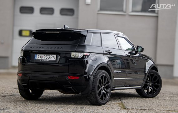 Land Rover Range Rover Evoque 2.2 SD4 AT9, 140 kW, A9, 5d. / AJ NA SPLÁTKY / PROTIÚČET / 2015 černá