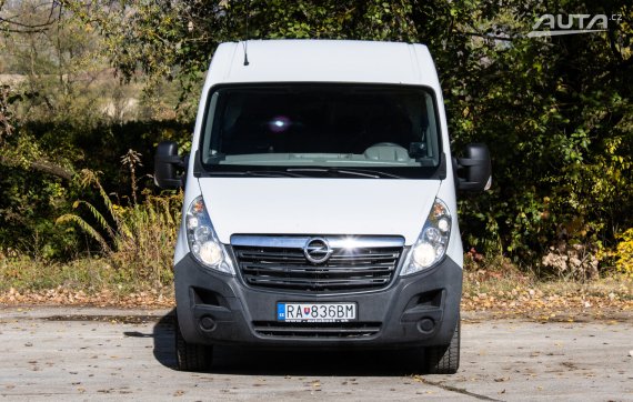 Opel Movano 2.3 CDTi, 96kW (2017) / AJ NA SPLÁTKY / PROTIÚČET / 2017 bílá