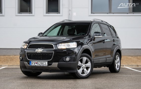 Chevrolet Captiva 2013 LPG 123kW AT/6 - 7Miest / AJ NA SPLÁTKY / PROTIÚČET 2013 - hlavní pohled