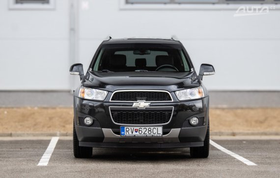 Chevrolet Captiva 2013 LPG 123kW AT/6 - 7Miest / AJ NA SPLÁTKY / PROTIÚČET 2013 černá