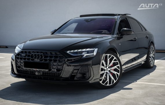 Audi A8 60 TFSI e PHEV quattro tiptronic S-line, 250kW / AJ NA SPLÁTKY / PROTIÚČET / 2023 černá