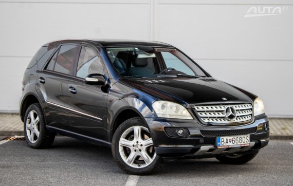 Mercedes-Benz ML 280 CDI RWD 140kW AT/7 2006 / AJ NA SPLÁTKY / PROTIÚČET 2006 černá