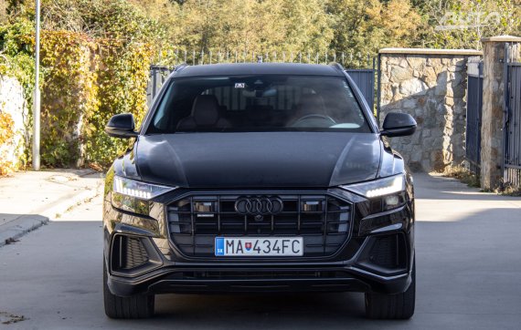 Audi Q8 50 3.0 TDI mHEV S-Line / 210kW / A8 / ZÁRUKA / AJ NA SPLÁTKY / PROTIÚČET 2022 černá