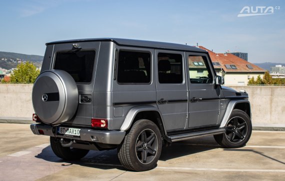 Mercedes-Benz G trieda G500 Limited Edition 1-463 V8 Bi-Turbo, 310kW, A7 / AJ NA SPLÁTKY / PROTIÚČET / 2018 šedá