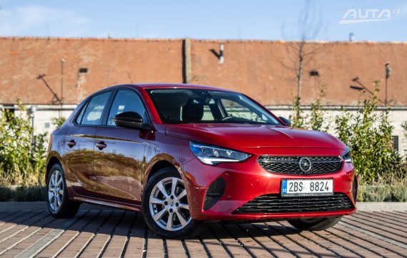 Opel Corsa 2021 74kW 2021 červená