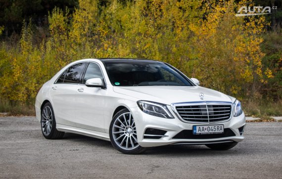 Mercedes-Benz S trieda Sedan 350 BlueTEC LONG, 190 kW, A7, 4d. / AJ NA SPLÁTKY / PROTIÚČET / 2015 bílá
