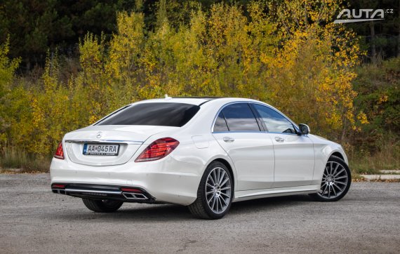 Mercedes-Benz S trieda Sedan 350 BlueTEC LONG, 190 kW, A7, 4d. / AJ NA SPLÁTKY / PROTIÚČET / 2015 bílá