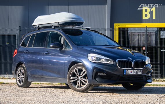 BMW Rad 2 Gran Tourer 216i, 80kW (2019) / AJ NA SPLÁTKY / PROTIÚČET / 2019 modrá