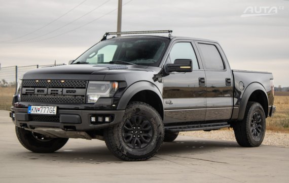 Ford F-150 Raptor SVT 6.2 V8 4x4 SuperCrew, 306kW, A6 / AJ NA SPLÁTKY / PROTIÚČET / 2013 - hlavní pohled
