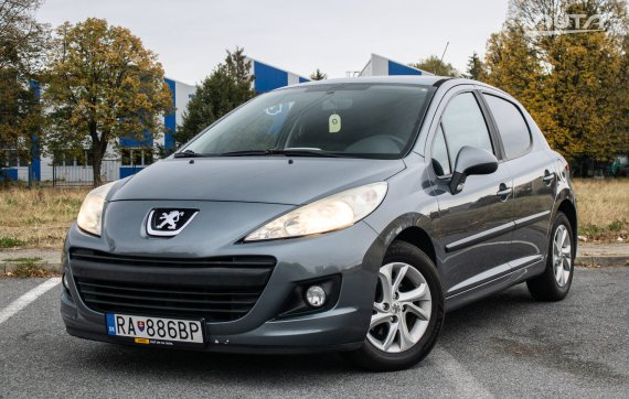 Peugeot 207 1.4 HDI, 50kW (2009) / AJ NA SPLÁTKY / PROTIÚČET / 2009 - hlavní pohled