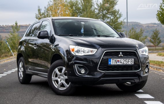 Mitsubishi ASX 1.6 MIVEC / 86kW / M5 / ZÁRUKA / AJ NA SPLÁTKY / PROTIÚČET 2016 černá