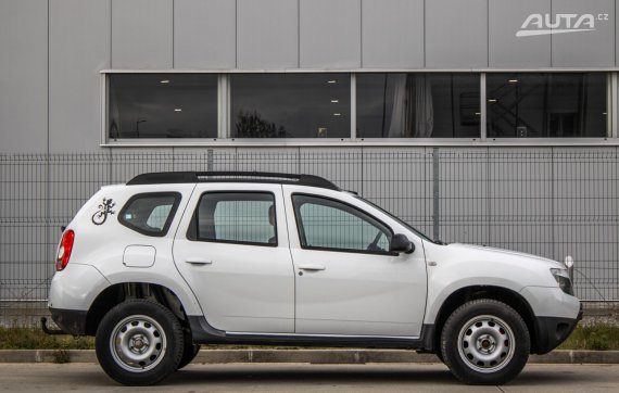 Dacia Duster 1.6 16V 77kW Arctica 4x2 / AJ NA SPLÁTKY / PROTIÚČET 2013 bílá