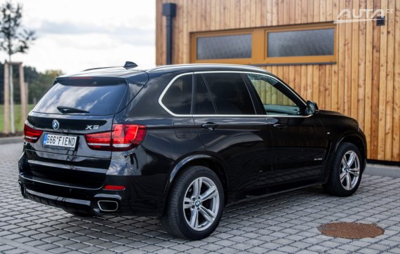 BMW X5 xDrive30D 2016 190kW 2016 černá