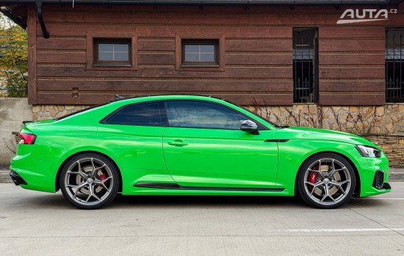 Audi RS5 2.9 TFSI quattro Tiptronic, 331kW (2017) / AJ NA SPLÁTKY / PROTIÚČET / 2017 zelená