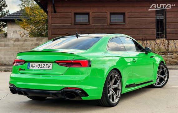 Audi RS5 2.9 TFSI quattro Tiptronic, 331kW (2017) / AJ NA SPLÁTKY / PROTIÚČET / 2017 zelená