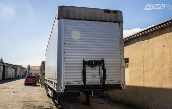 Wielton MEGA NS3K Náves valníkový s plachtou, 3 nápravy / AJ NA SPLÁTKY / PROTIÚČET / 2018 šedá