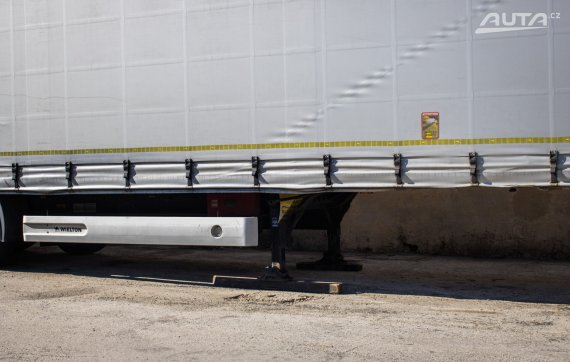 Wielton MEGA NS3K Náves valníkový s plachtou, 3 nápravy / AJ NA SPLÁTKY / PROTIÚČET / 2018 šedá