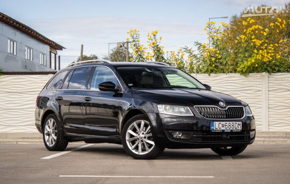 Škoda Octavia Combi 3 2.0 TDI DSG, 110kW, A6 / AJ NA SPLÁTKY / PROTIÚČET / 2014 černá