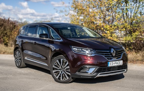 Renault Espace TCe 225 GPG Initiale Paris 165kW / AJ NA SPLÁTKY / PROTIÚČET 2020 červená