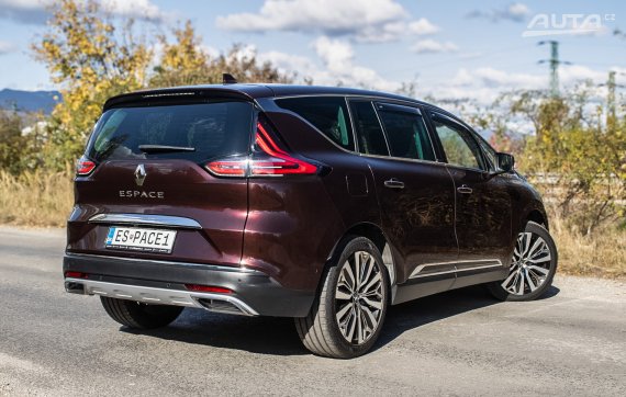 Renault Espace TCe 225 GPG Initiale Paris 165kW / AJ NA SPLÁTKY / PROTIÚČET 2020 červená