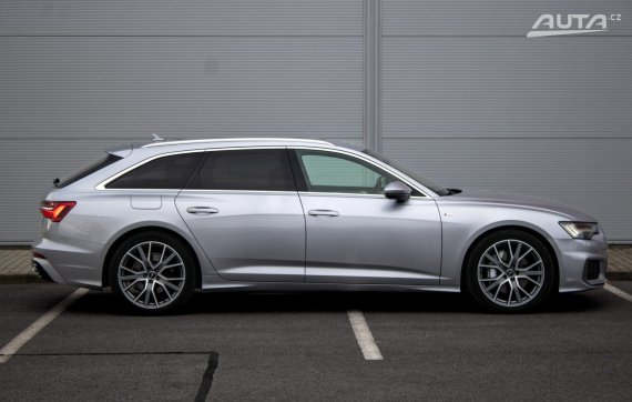 Audi A6 Avant 50 3.0 TDI mHEV S-Line quattro / 210kW / A8 / AJ NA SPLÁTKY / PROTIÚČET 2019 stříbrná metalíza