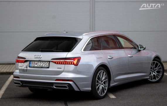 Audi A6 Avant 50 3.0 TDI mHEV S-Line quattro / 210kW / A8 / AJ NA SPLÁTKY / PROTIÚČET 2019 stříbrná metalíza