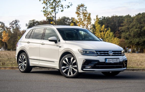 Volkswagen Tiguan 2.0 TDI SCR BMT R-line 140kW AT/7 2019 4x4 / AJ NA SPLÁTKY / PROTIÚČET 2019 bílá