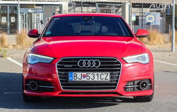 Audi A6 Avant 3.0 biTDI quattro tiptronic, 235kW (2015) / AJ NA SPLÁTKY / PROTIÚČET / 2015 červená
