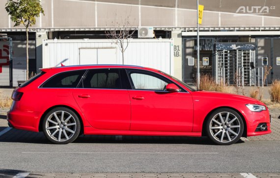 Audi A6 Avant 3.0 biTDI quattro tiptronic, 235kW (2015) / AJ NA SPLÁTKY / PROTIÚČET / 2015 červená