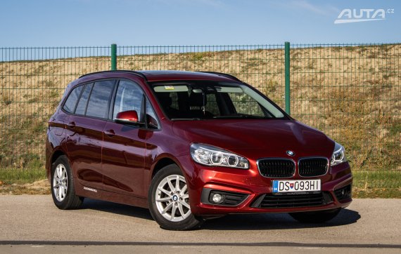 BMW Rad 2 Gran Tourer 218d Advantage A/T, 110 kW, A8, 5d. / AJ NA SPLÁTKY / PROTIÚČET / 2017 červená