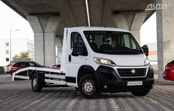Fiat Ducato 2.3 MultiJet L3 Autoprepravník, 130 kW, M6 / AJ NA SPLÁTKY / PROTIÚČET / 2018 bílá
