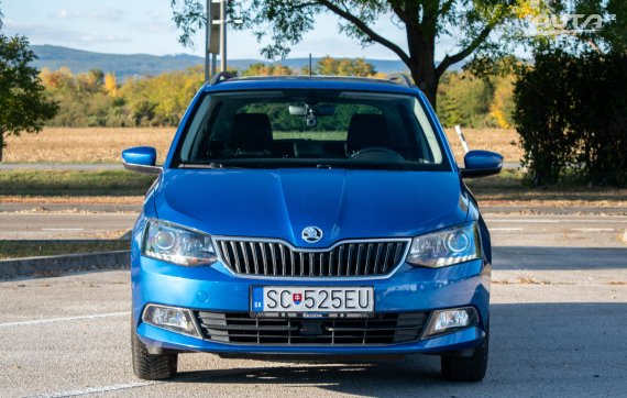 Škoda Fabia Combi 1.0 TSI Style / 81kW / M6 / ZÁRUKA / AJ NA SPLÁTKY / PROTIÚČET 2018 modrá