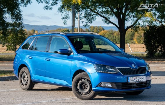 Škoda Fabia Combi 1.0 TSI Style / 81kW / M6 / ZÁRUKA / AJ NA SPLÁTKY / PROTIÚČET 2018 modrá