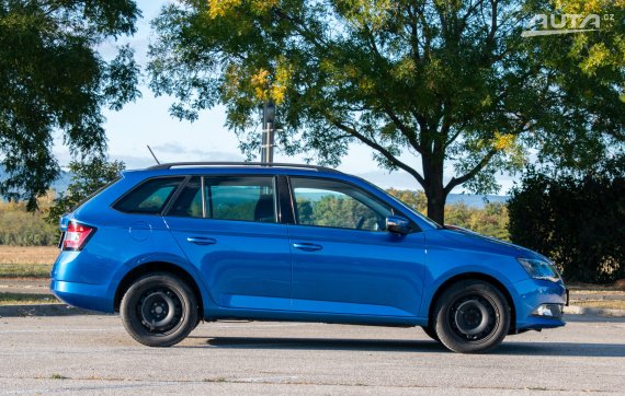 Škoda Fabia Combi 1.0 TSI Style / 81kW / M6 / ZÁRUKA / AJ NA SPLÁTKY / PROTIÚČET 2018 modrá