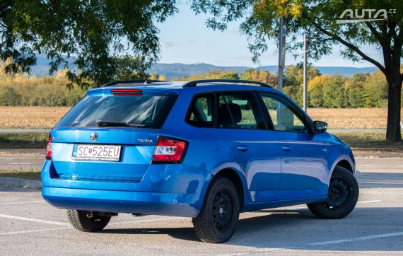Škoda Fabia Combi 1.0 TSI Style / 81kW / M6 / ZÁRUKA / AJ NA SPLÁTKY / PROTIÚČET 2018 modrá