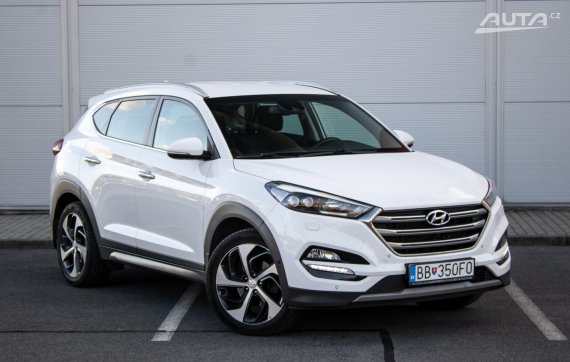 Hyundai Tucson 1.6 T-GDi Style 4x4 DTC / 130kW / A7 / ZÁRUKA / AJ NA SPLÁTKY / PROTIÚČET 2016 bílá