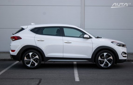 Hyundai Tucson 1.6 T-GDi Style 4x4 DTC / 130kW / A7 / ZÁRUKA / AJ NA SPLÁTKY / PROTIÚČET 2016 bílá