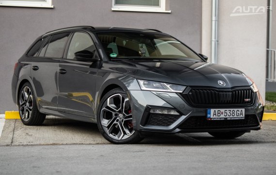 Škoda Octavia Combi 4 2.0 TDI RS 147kW AT/7 2021 / AJ NA SPLÁTKY / PROTIÚČET 2021 šedá