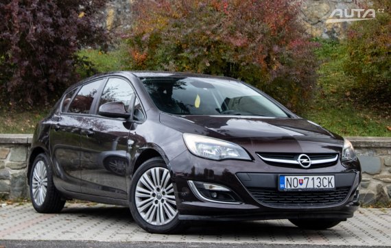 Opel Astra 1.4, 88kW (2013) / AJ NA SPLÁTKY / PROTIÚČET / 2013 hnědá