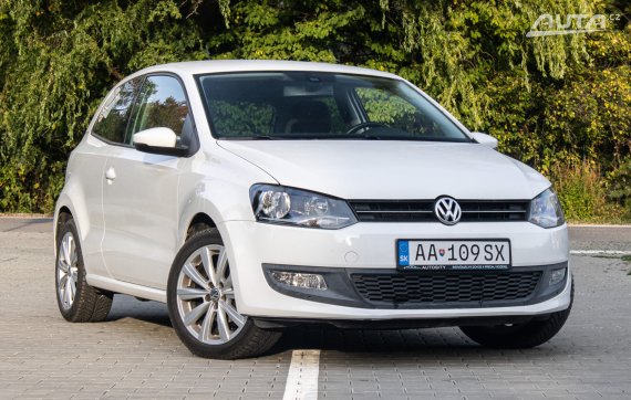 Volkswagen Polo 1.2 TSI, 77kW (2010) / AJ NA SPLÁTKY / PROTIÚČET / 2010 bílá