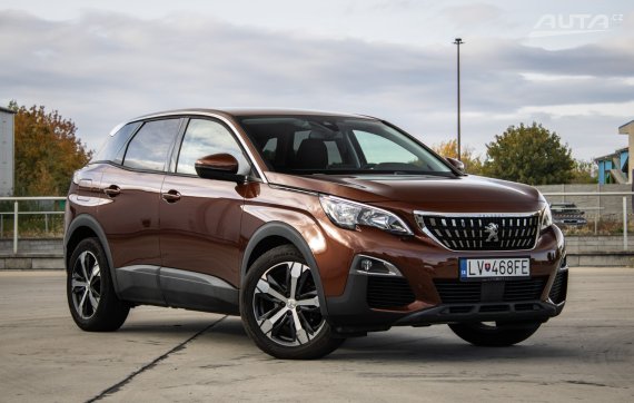 Peugeot 3008 1.2 PureTech, 96 kW, M6, 5d. / AJ NA SPLÁTKY / PROTIÚČET / 2017 hnědá