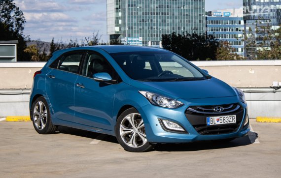 Hyundai i30 1.6 CRDi, 94kW (2012) / AJ NA SPLÁTKY / PROTIÚČET / 2012 modrá