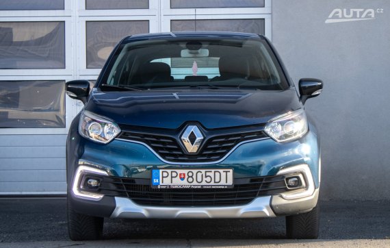 Renault Captur Energy TCe / 66kW / M5 / ZÁRUKA / AJ NA SPLÁTKY / PROTIÚČET 2017 modrá