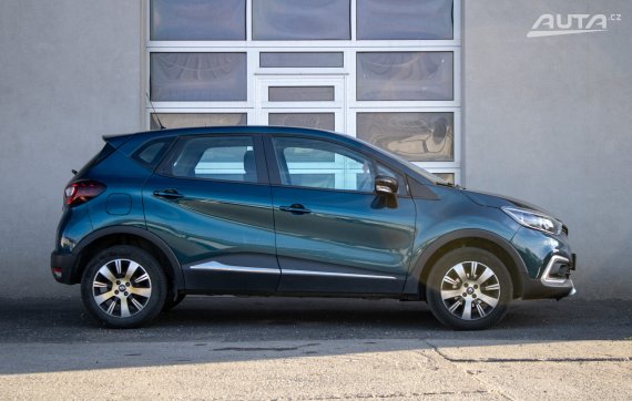 Renault Captur Energy TCe / 66kW / M5 / ZÁRUKA / AJ NA SPLÁTKY / PROTIÚČET 2017 modrá