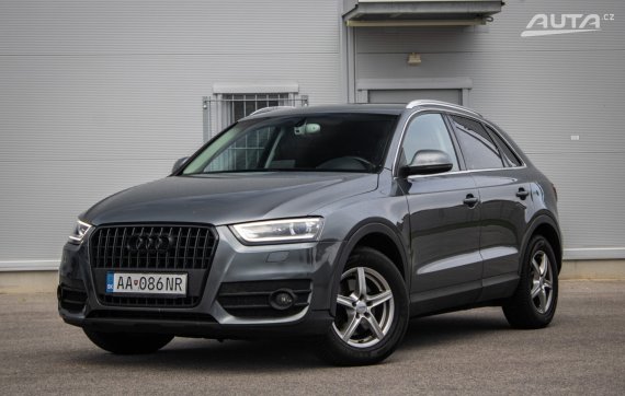 Audi Q3 2.0 TDI 177k quattro S tronic, 130 kW, A7 / AJ NA SPLÁTKY / PROTIÚČET / 2012 - hlavní pohled